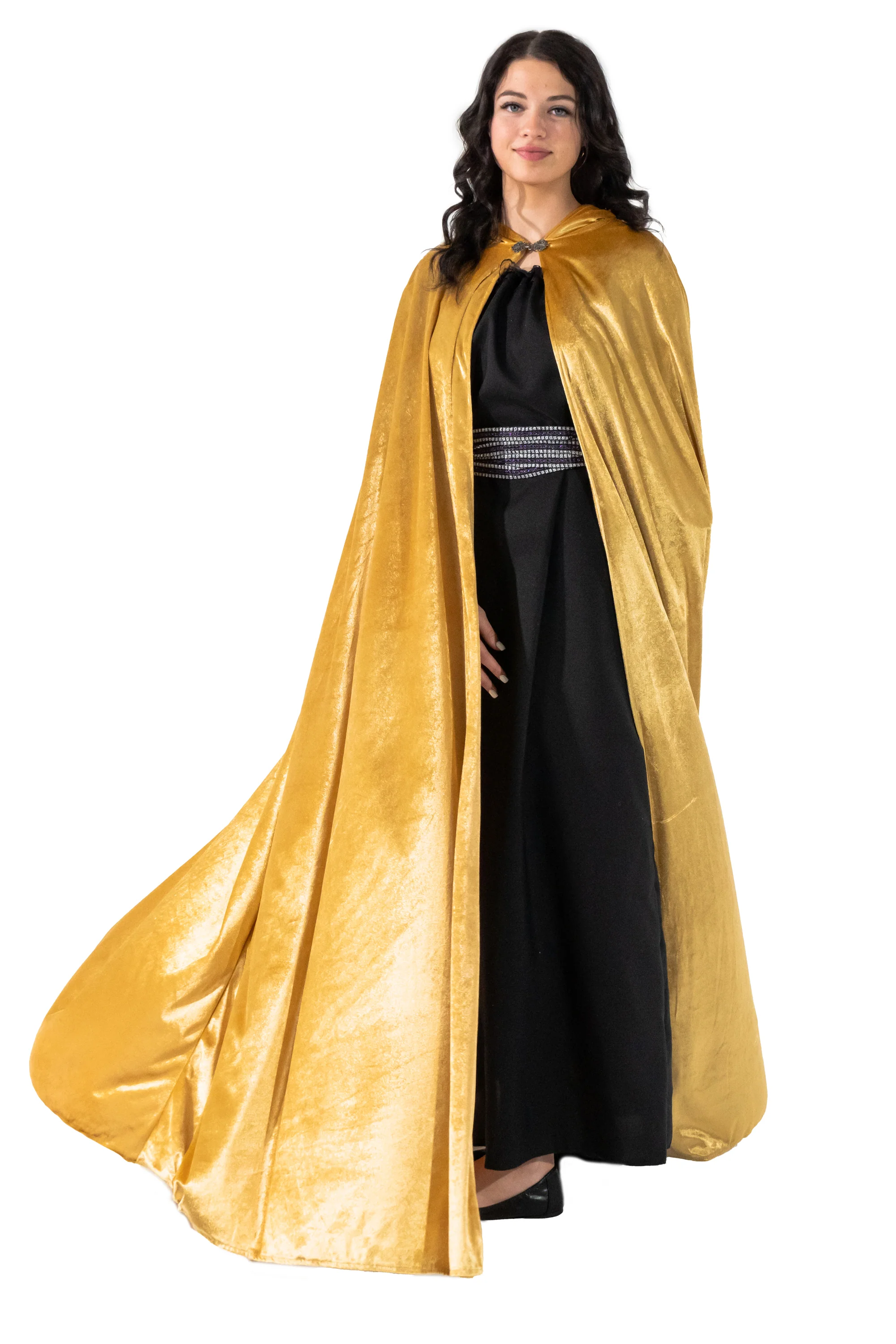 Adult Gold Cloak - Image 2