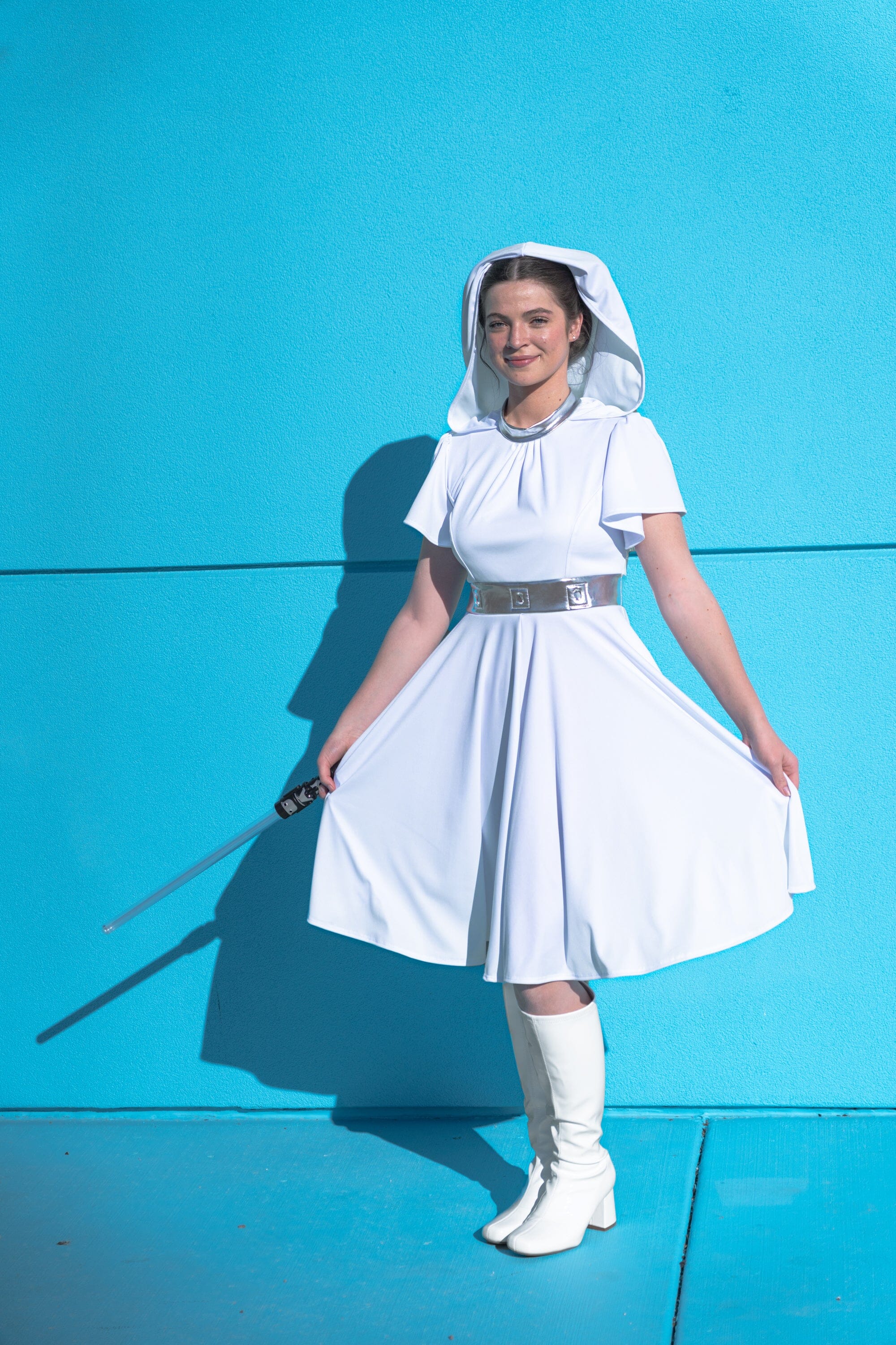 Adult Galactic Princess Twirl Dress - Image 4