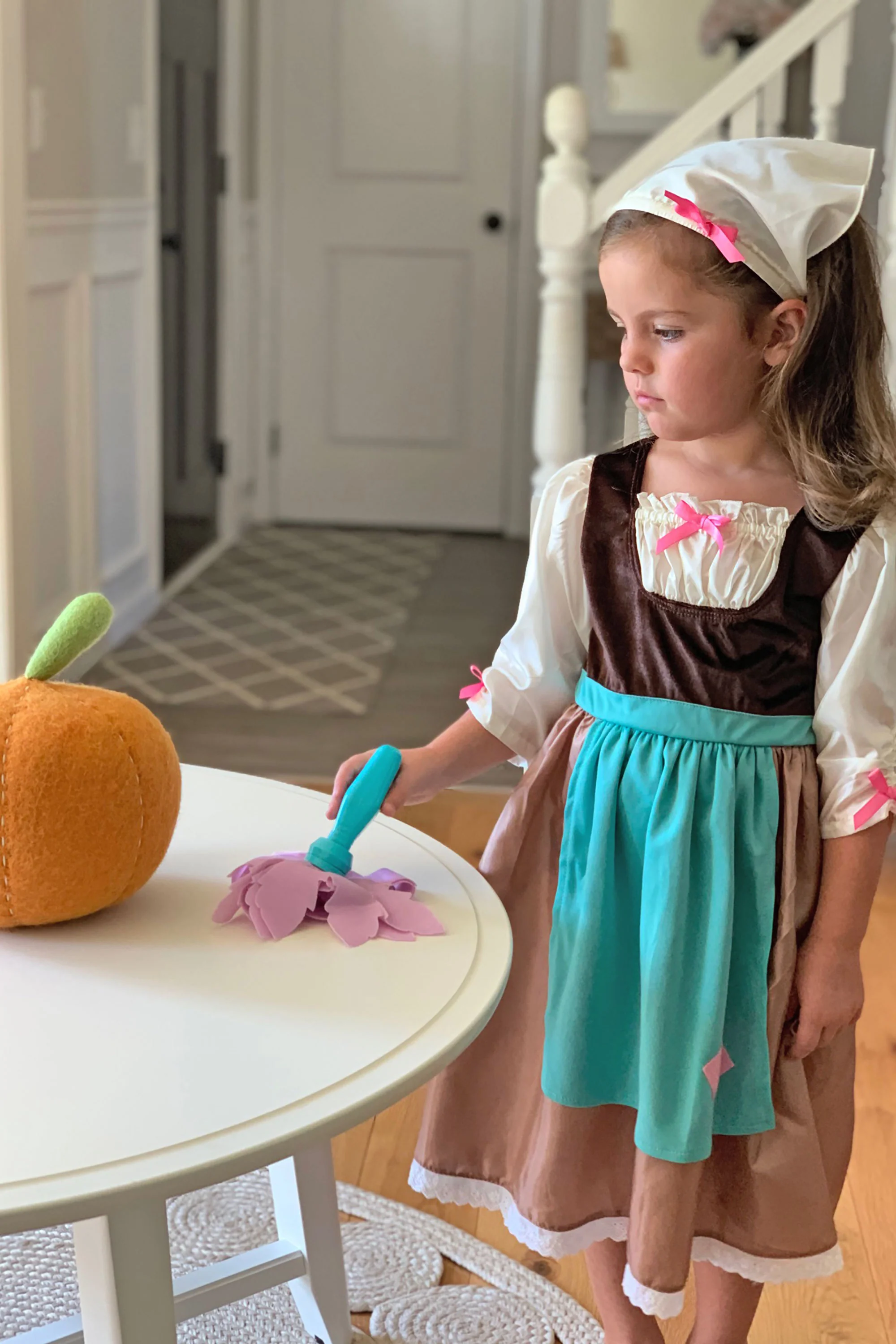 Cinderella Day Dress with Scarf - Image 9