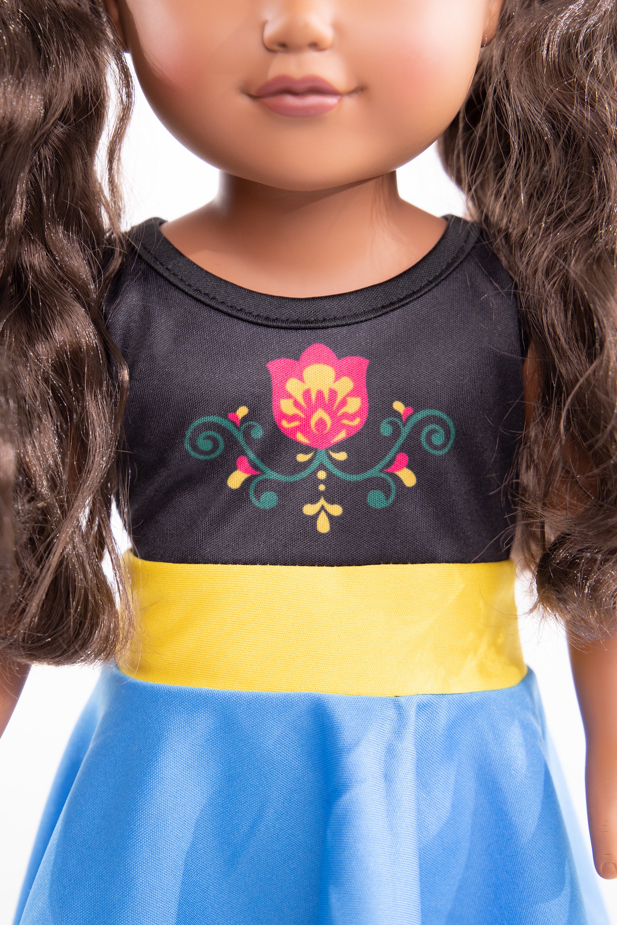 Doll Dress Alpine Twirl - Image 2