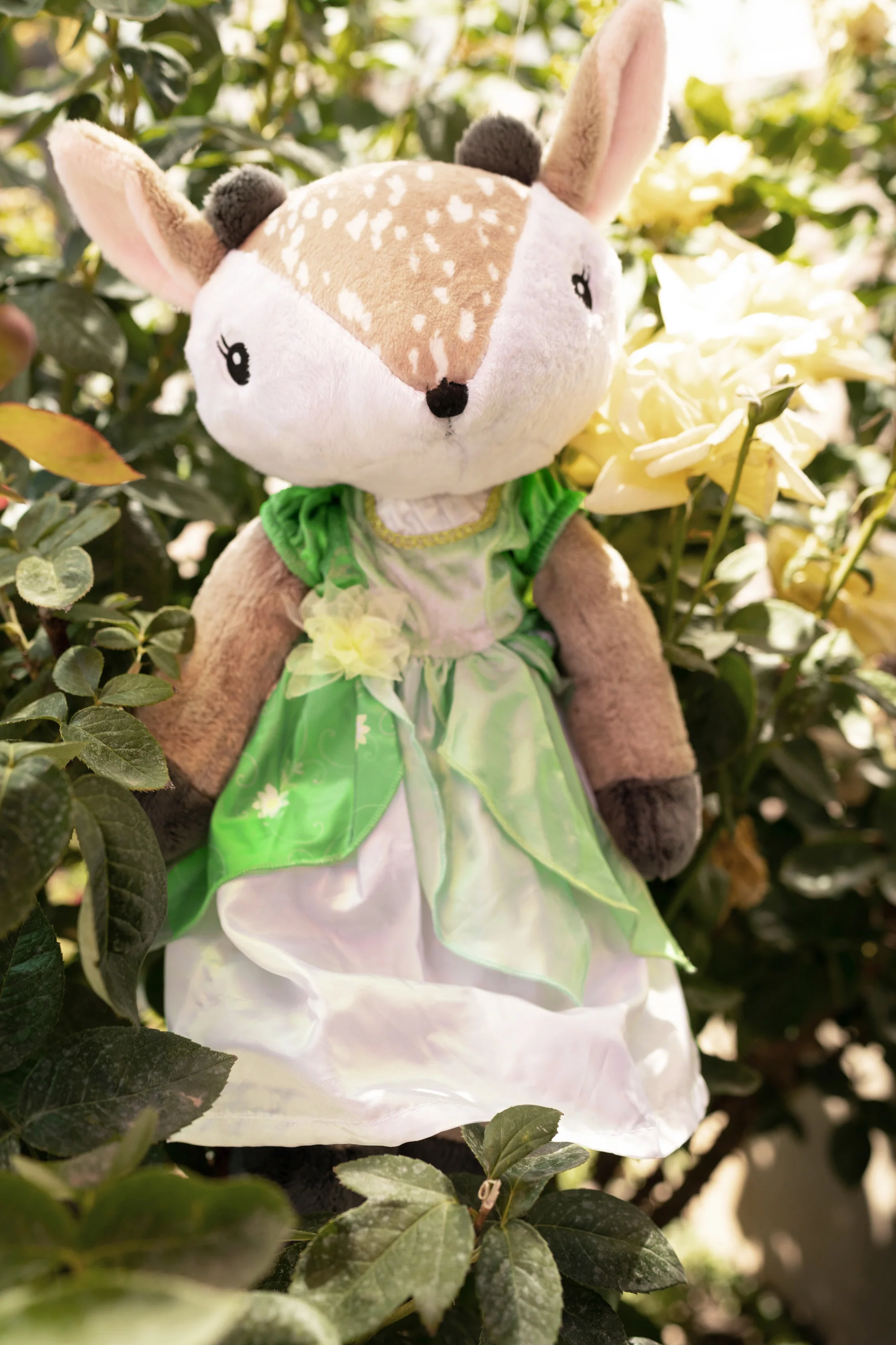Doll Dress - Lily Pad Princess - Image 4