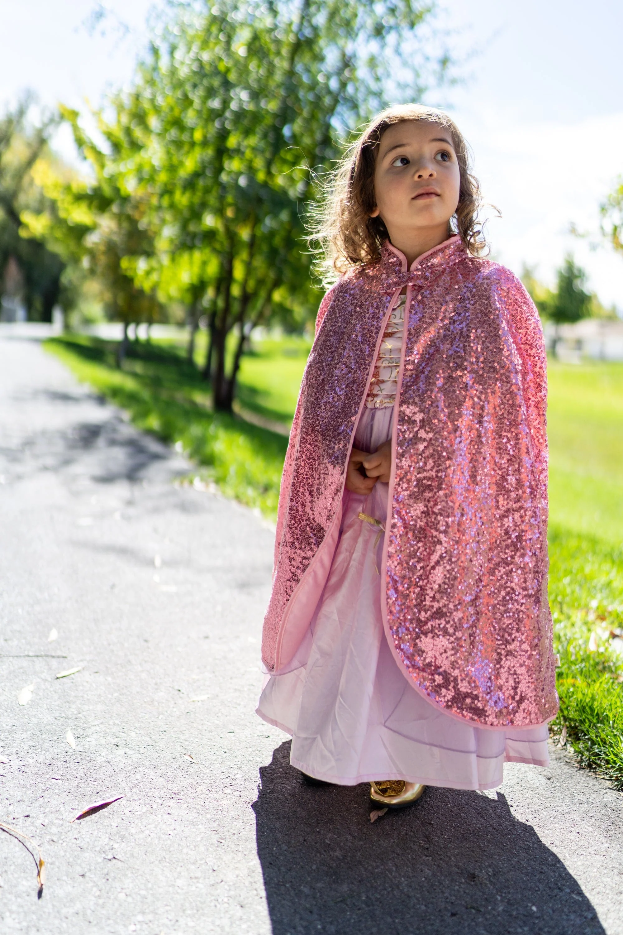Pink Shimmer Cloak - Image 4
