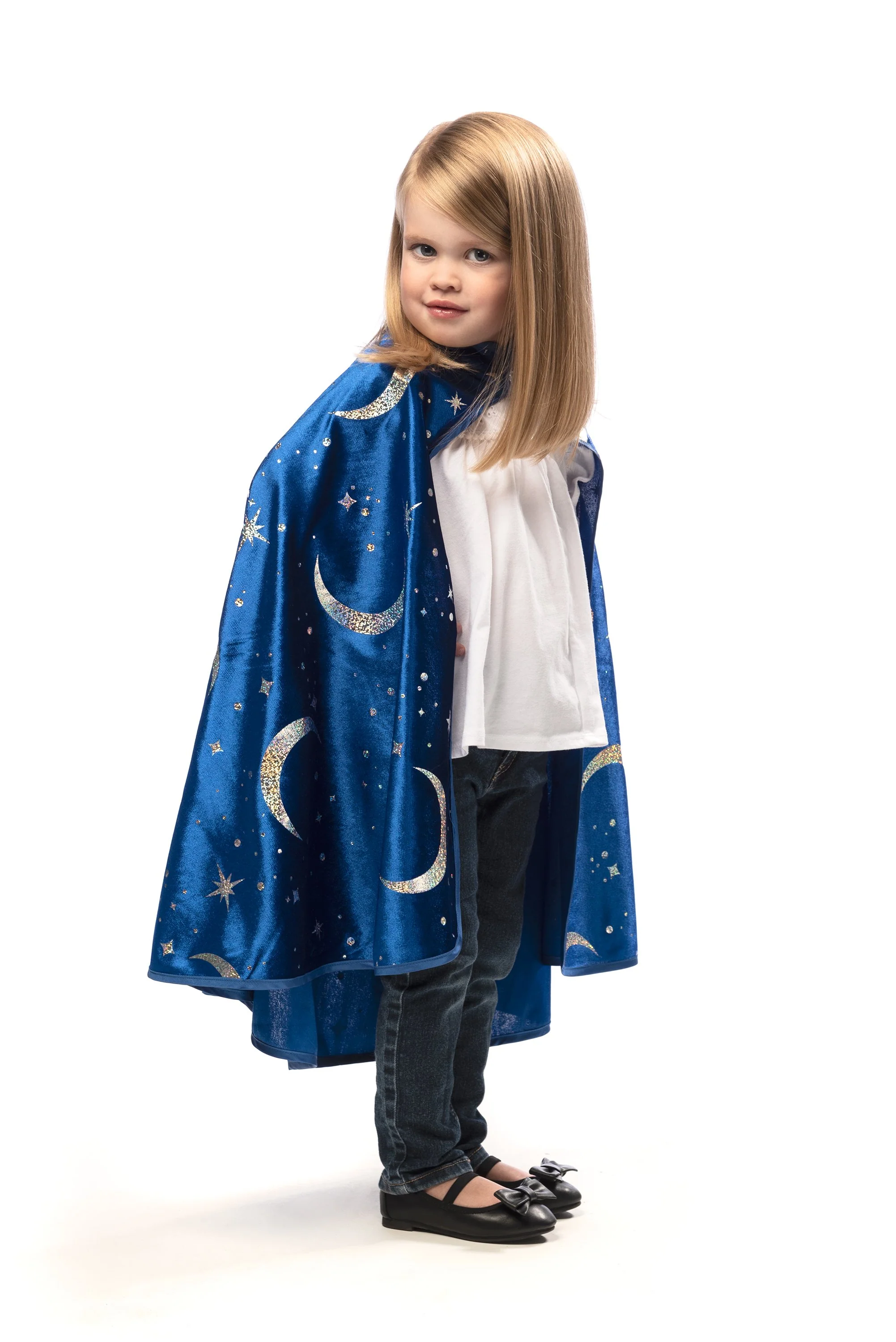 Royal Blue Wizard Cape - Image 4